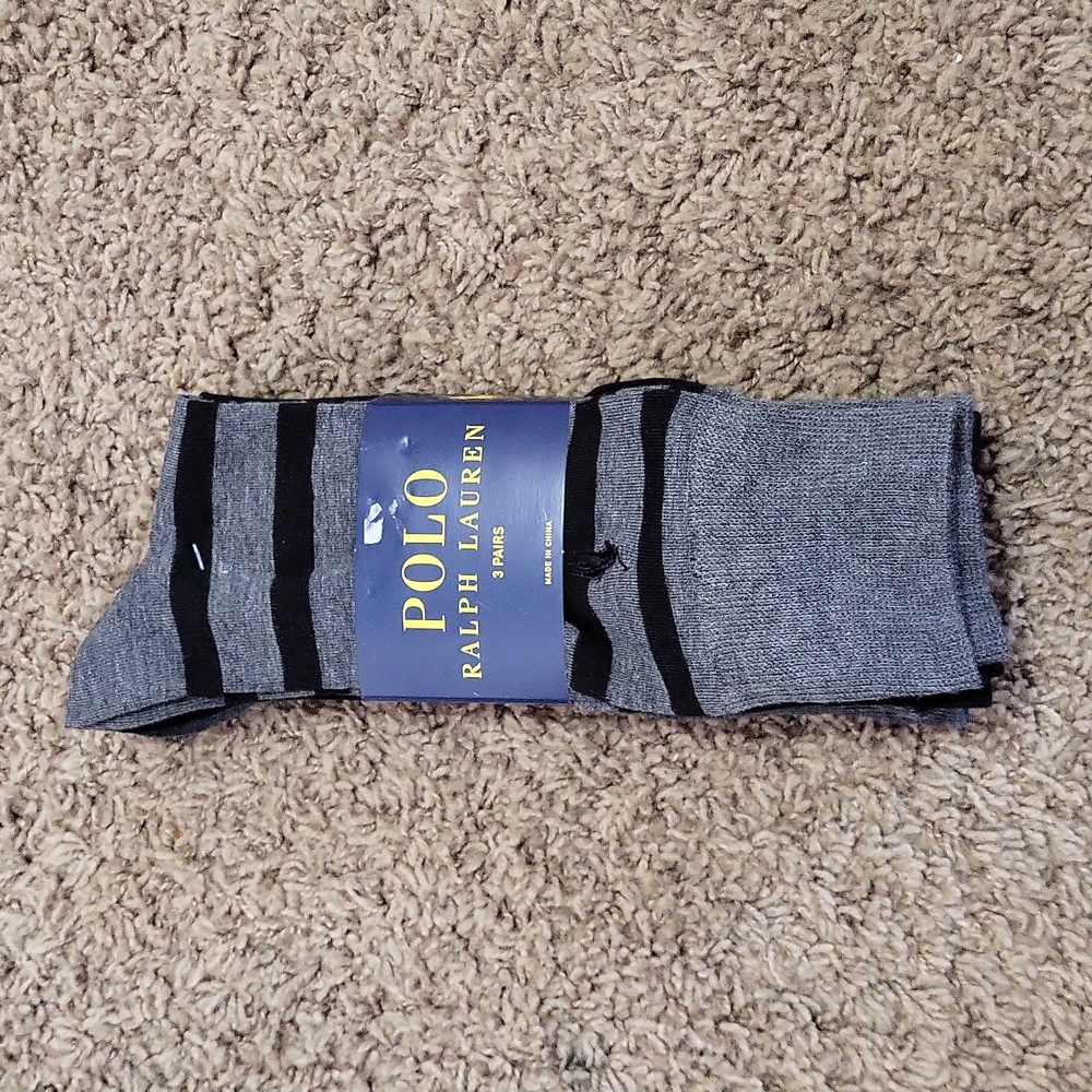 Polo Ralph Lauren 3 Pairs of dress socks